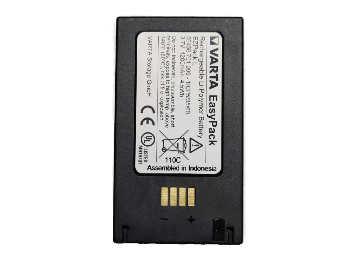 Varta Easypack L EZPack L 3,7V 1200mAh Li-Polymer Medizintechnik Akku Battery